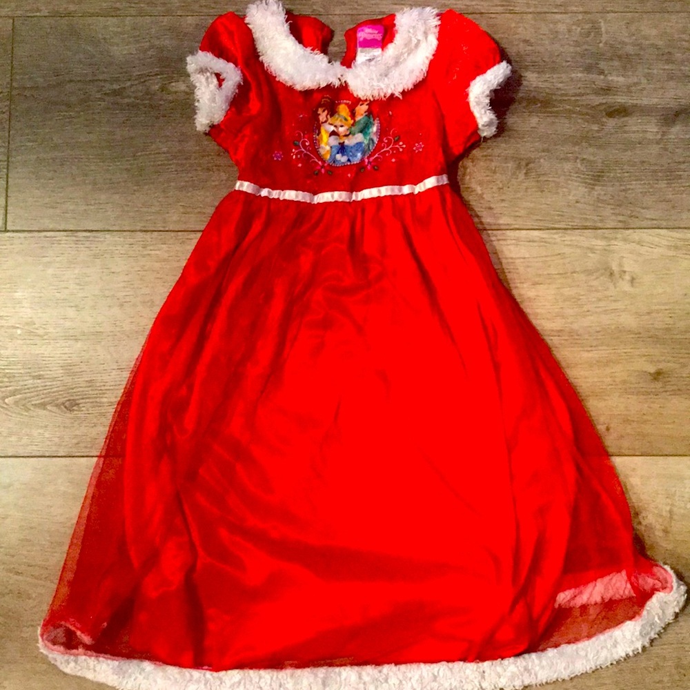 Girls Disney Princess Christmas PJ’s